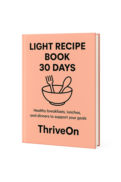 30-Day Light & Energizing Recipe E-Book